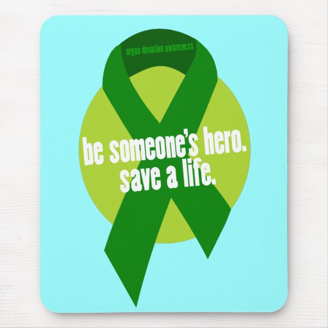 Organ Donation Awareness Mousepads (Front)