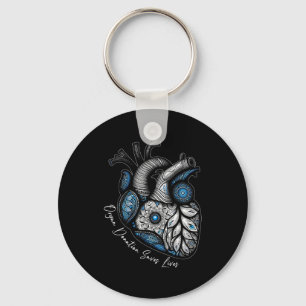 Organ Donation Saves Lives Heart Transplant Cardia Key Ring