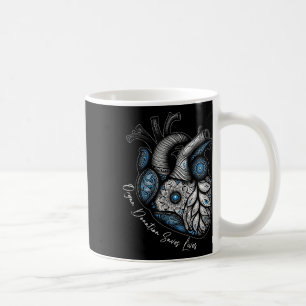 Organ Donation Saves Lives Heart Transplant Coffee Mug