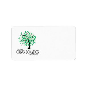 Organ Donation Tree Label