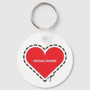 Organ Donee Keychain