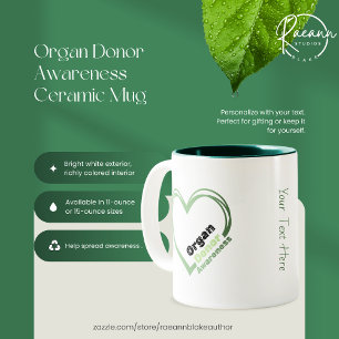 Organ Donor Awareness Ceramic Mug