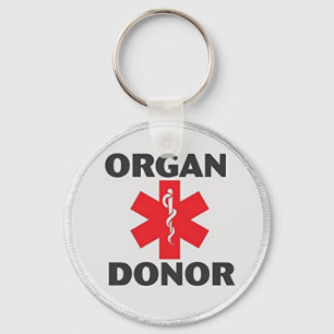 Organ Donor Key Ring