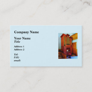 Organ in Church Business Card