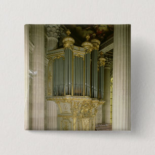 Organ in the chapel 15 cm square badge