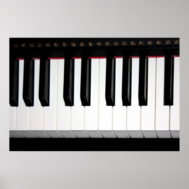 Organ Keyboard Poster (Front)
