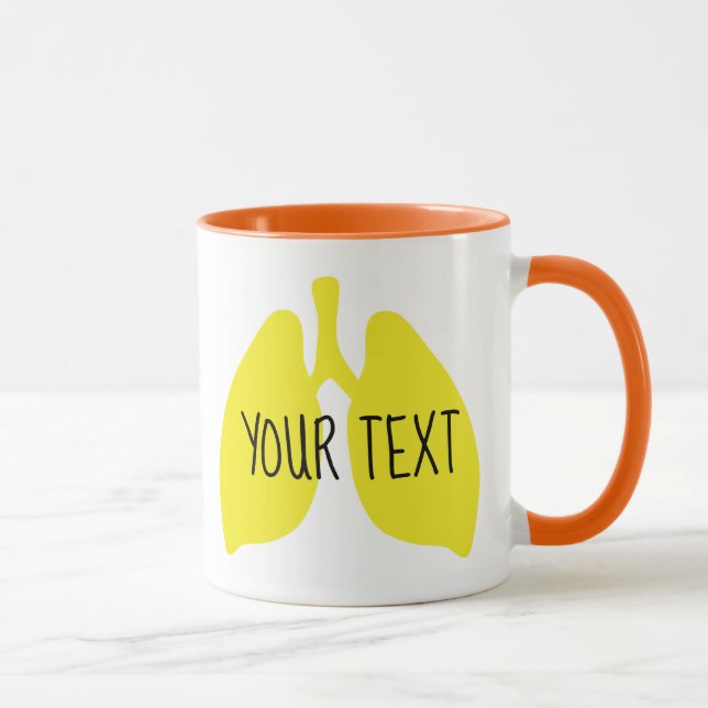 Organ Lungs | Customisable Mug (Right)