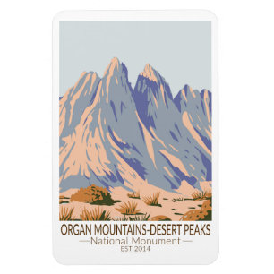 Organ Mountains Desert Peaks National Monument Magnet