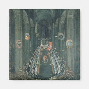 Organ panel  ,The Sitting of the Council Magnet