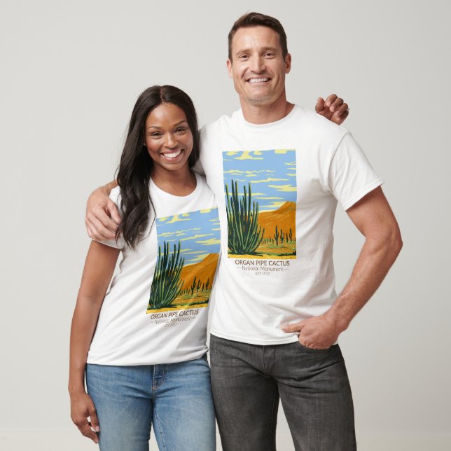 Organ Pipe Cactus National Monument Arizona  T-Shirt (Unisex)