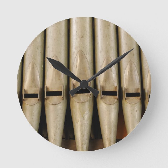 Organ Pipes Clock (Front)