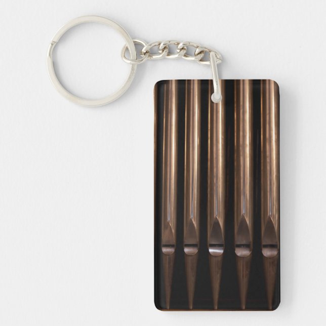 Organ pipes key ring (Front)