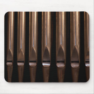 Organ pipes mouse pad