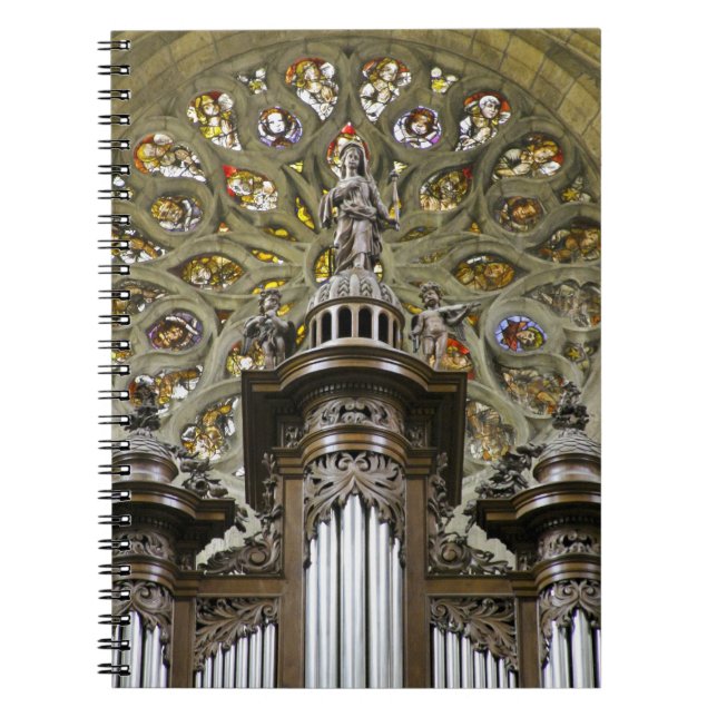Organ pipes notebook (Front)