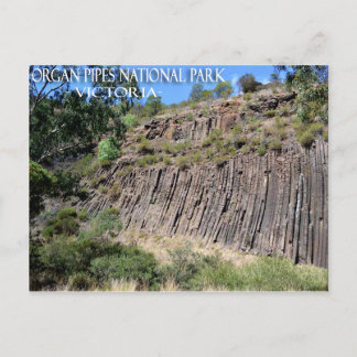 Organ Pipes Park, Victoria, Australia Postcard