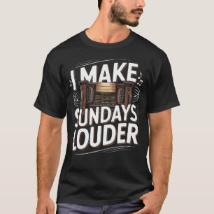 Organ Player Musical Instrument Musician Church T-Shirt