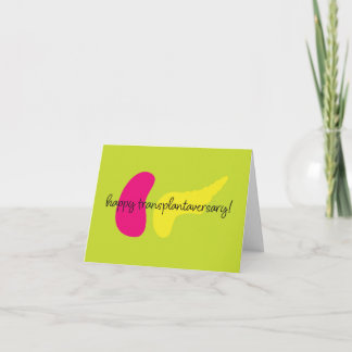 Organ SPK Happy Transplantaversary Notecard