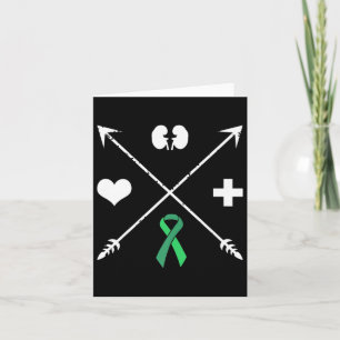 Organ Transplant Awareness Kidney Disease Month  Card