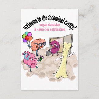 Organ transplant invitation