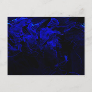 Organic abstract #1463 postcard
