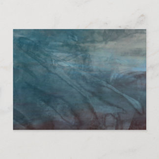 Organic abstract #1469 postcard