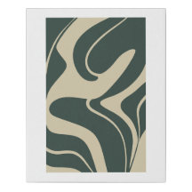 Organic Abstract Botanical Lines – Editable Art