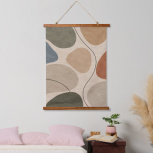 Organic Abstract Hanging Tapestry