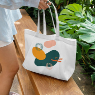Organic Abstract Tote Bag