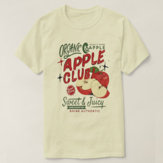 "Organic Apple Club" – Locally Grown Fruit Tee