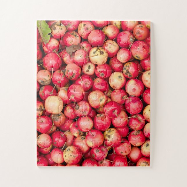Organic apples jigsaw puzzle (Vertical)