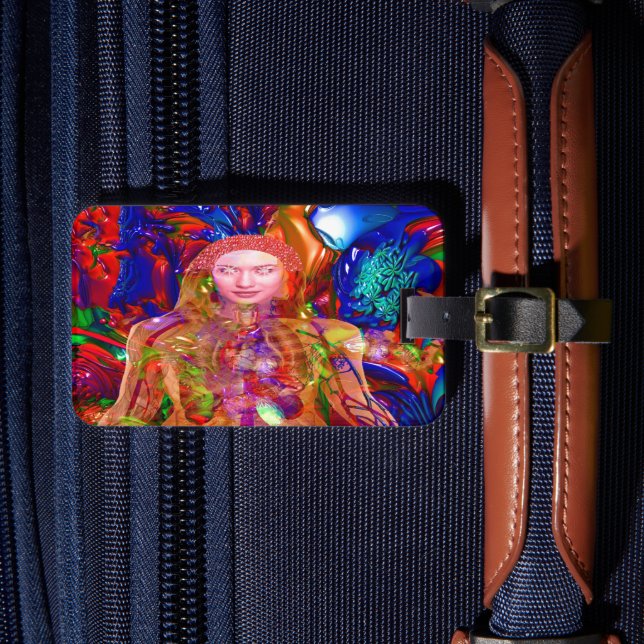 Organic Body Luggage Tag (Front Insitu 4)