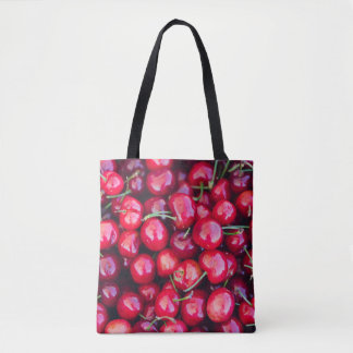 Organic California Cherries Celebration Tote Bag