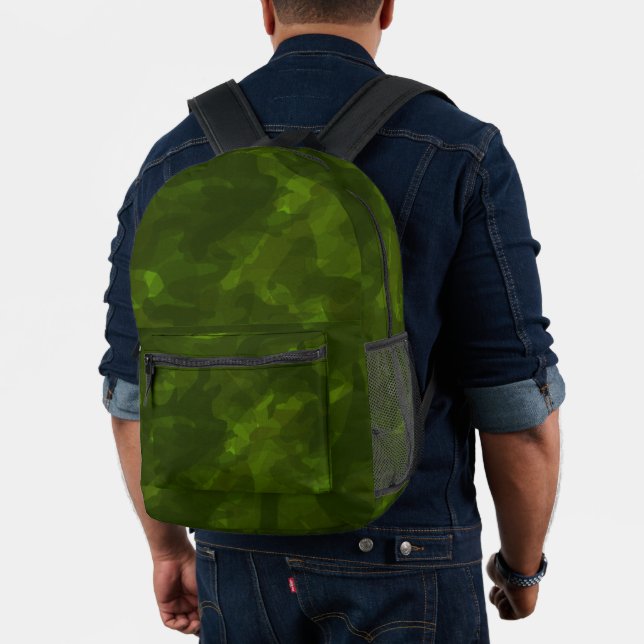 Organic Camouflage Printed Backpack (Insitu (Model))