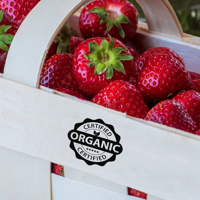 Organic Certified, Bio, Eco Friendly   Rubber Stamp (Creator Uploaded)