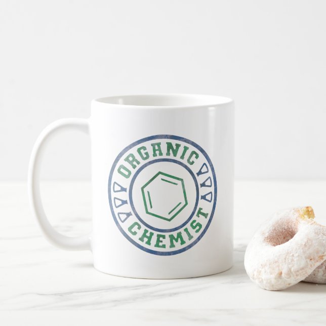 Organic Chemist Coffee Mug (With Donut)