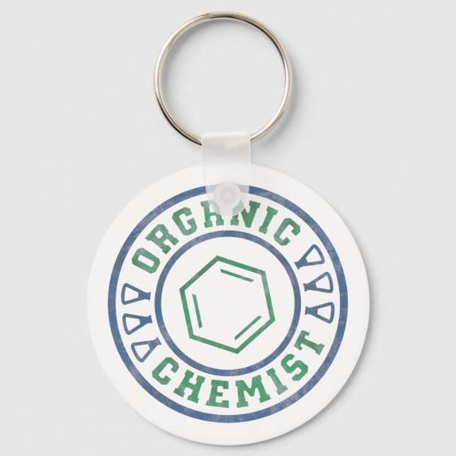 Organic Chemist Key Ring (Front)