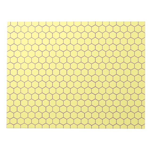 Organic Chemistry Hexagonal Large Graph Paper Not  Notepad (Front)