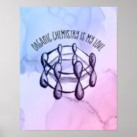Organic Chemistry Love Molecule Student Chemist