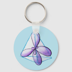 Organic Chemistry Molecule Science Geek Key Ring