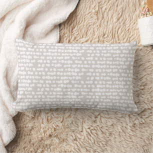 Organic Dots Markmaking Pattern Lumbar Cushion