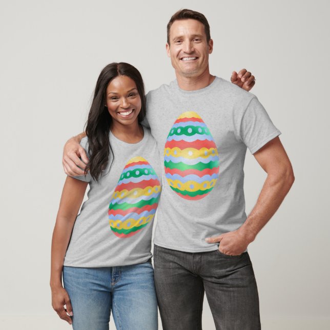Organic Easter T-Shirt Men's Easter Egg T-shirt (Unisex)