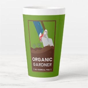 Organic Eco Farming Latte Mug