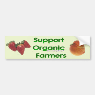 Organic Farmers Bumper Sticker