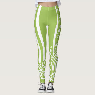 organic flow modern rustic leggings