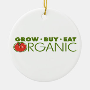 Organic Food Ceramic Tree Decoration