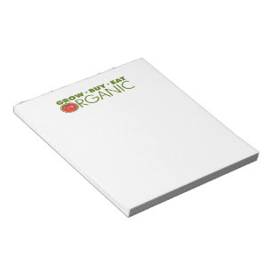 Organic Food Notepad