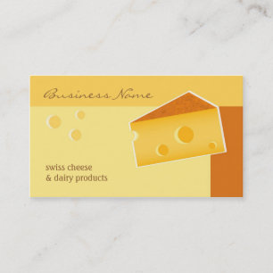 Organic Food Store Business Card