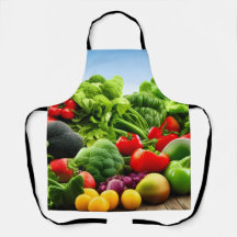 Organic Fruit and Veg Cooking Apron