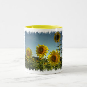Organic Garden Sunflower Coffee Mug