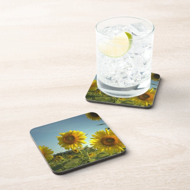 Organic Gardening Cork Coasters (Right Side)